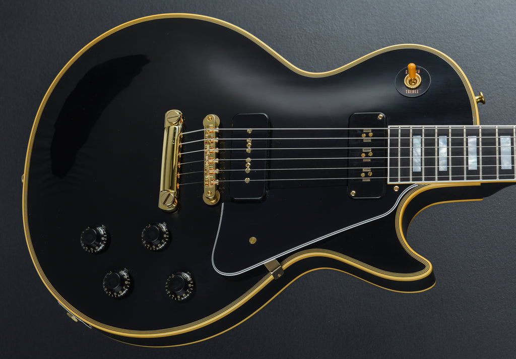 1954 Les Paul Custom Staple Pickup Reissue - VOS Ebony – Dave's