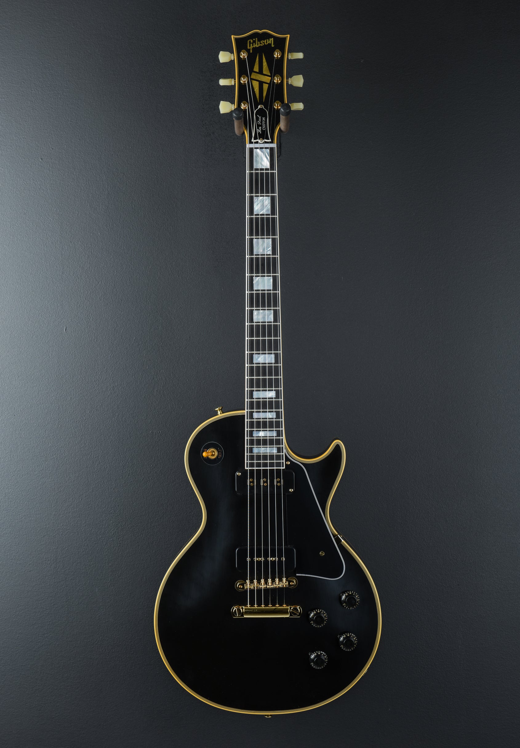 1954 Les Paul Custom Staple Pickup Reissue - VOS Ebony – Dave's