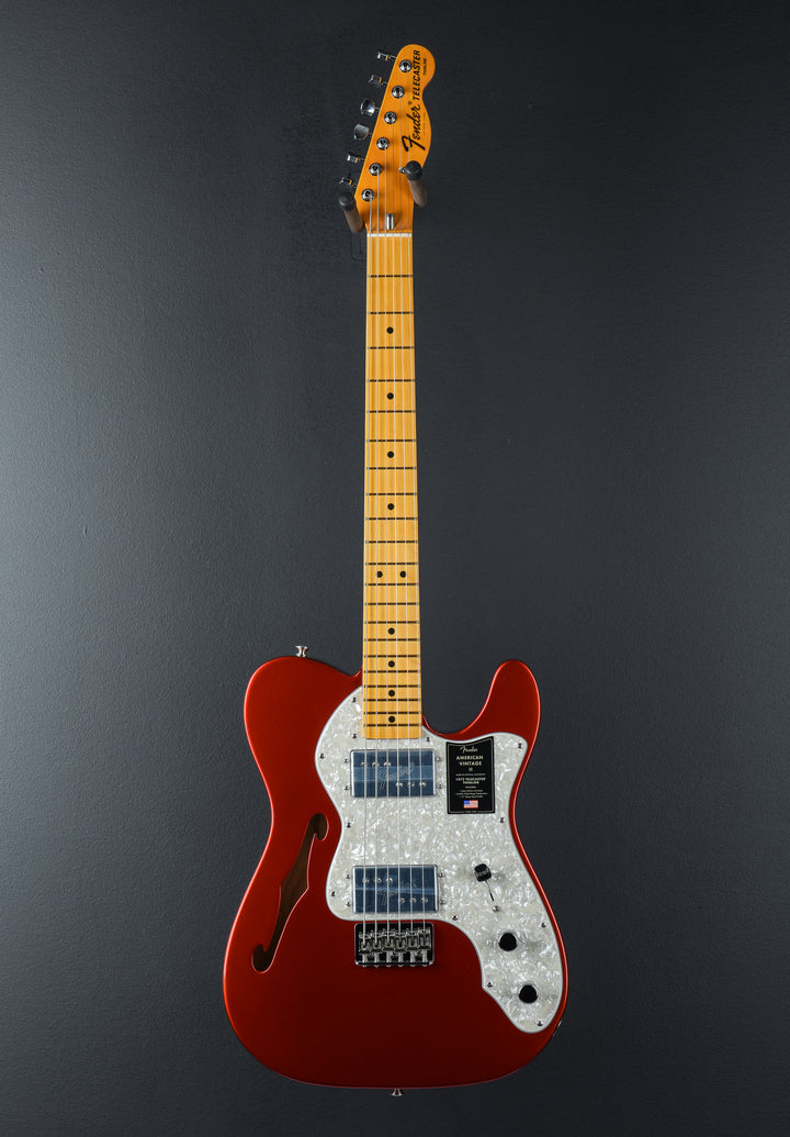 American Vintage II 1972 Telecaster Thinline - Candy Apple Red
