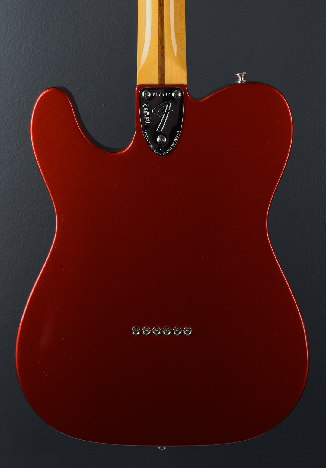 American Vintage II 1972 Telecaster Thinline - Candy Apple Red