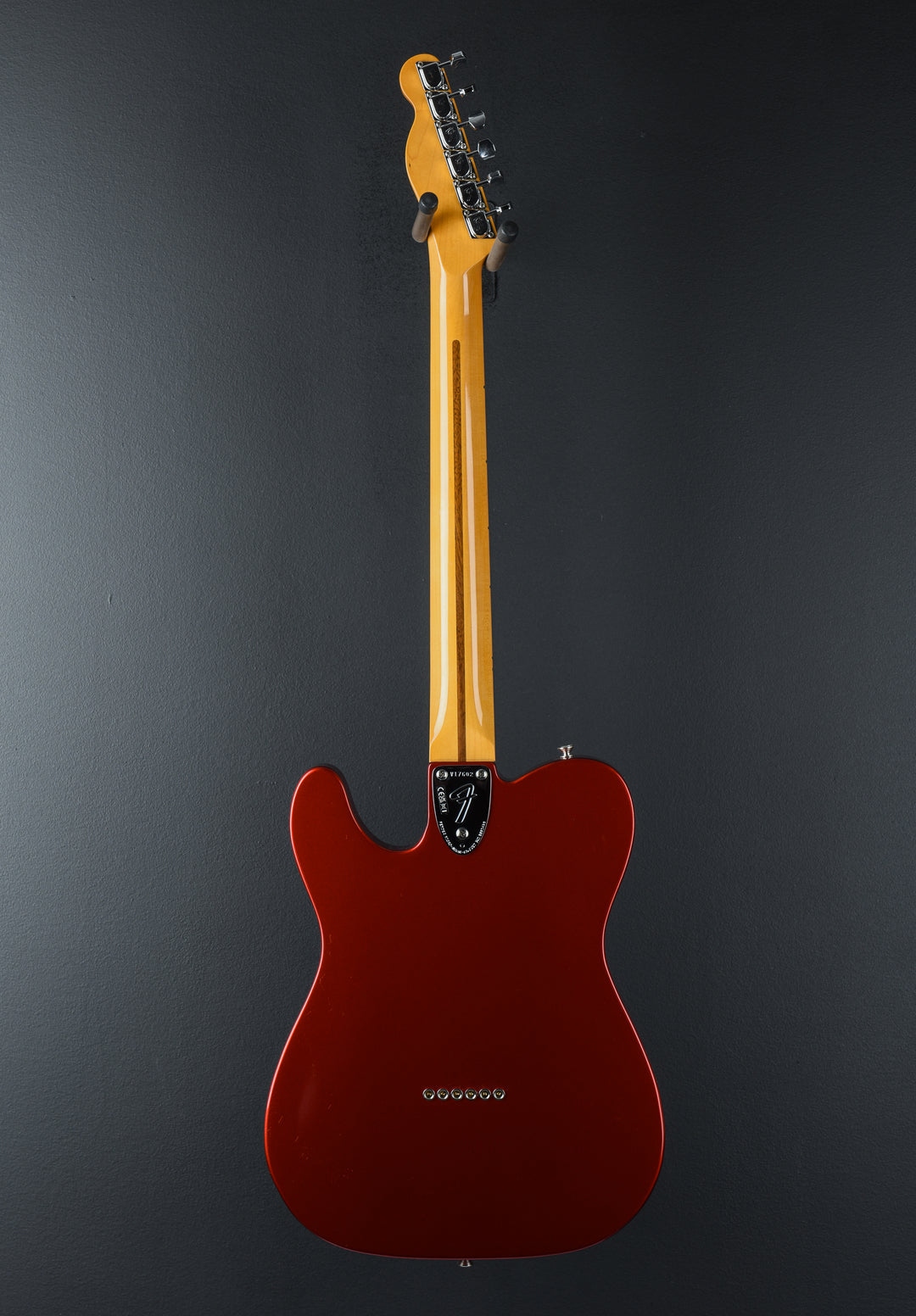 American Vintage II 1972 Telecaster Thinline - Candy Apple Red