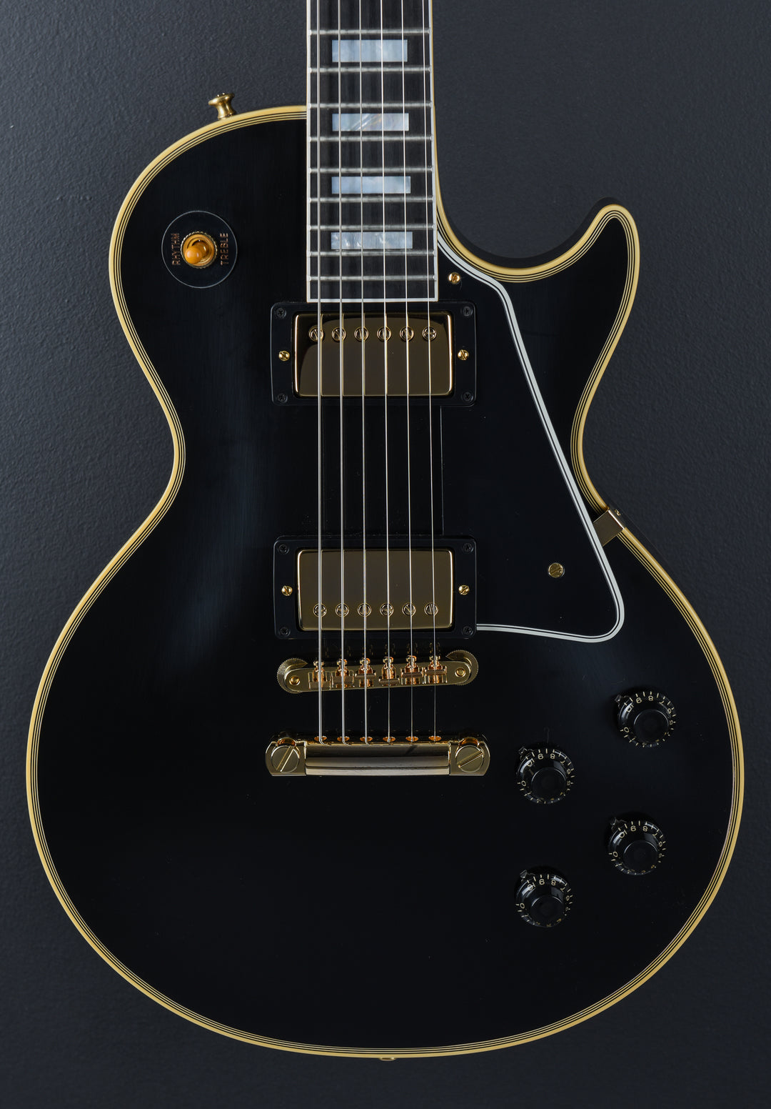 1957 Les Paul Custom Reissue - VOS Ebony 2 Pickup