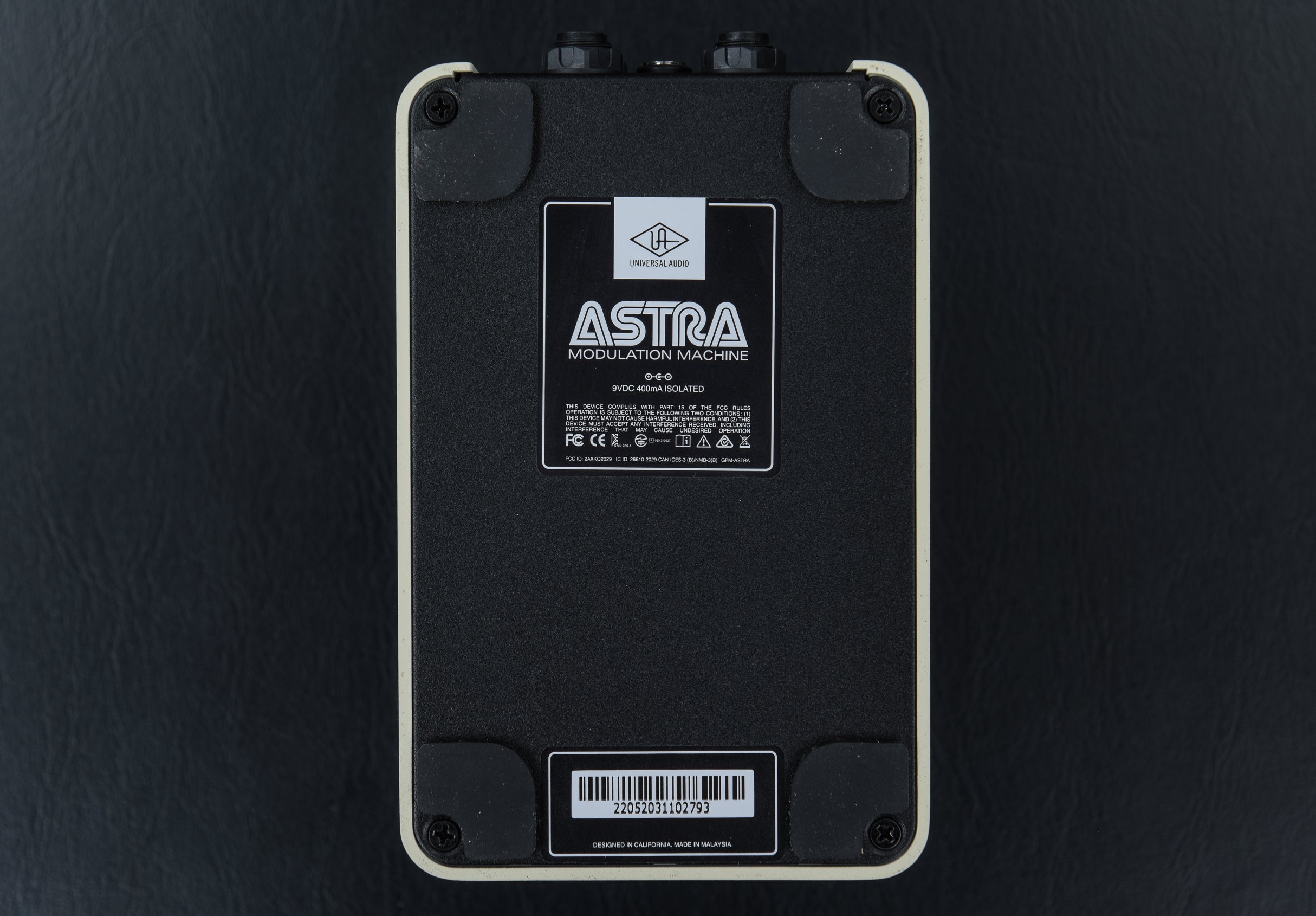 Universal Audio UAFX Astra Modulation Machine Pedal Chorus,  Flanger/Doubler. Tube Tremolo