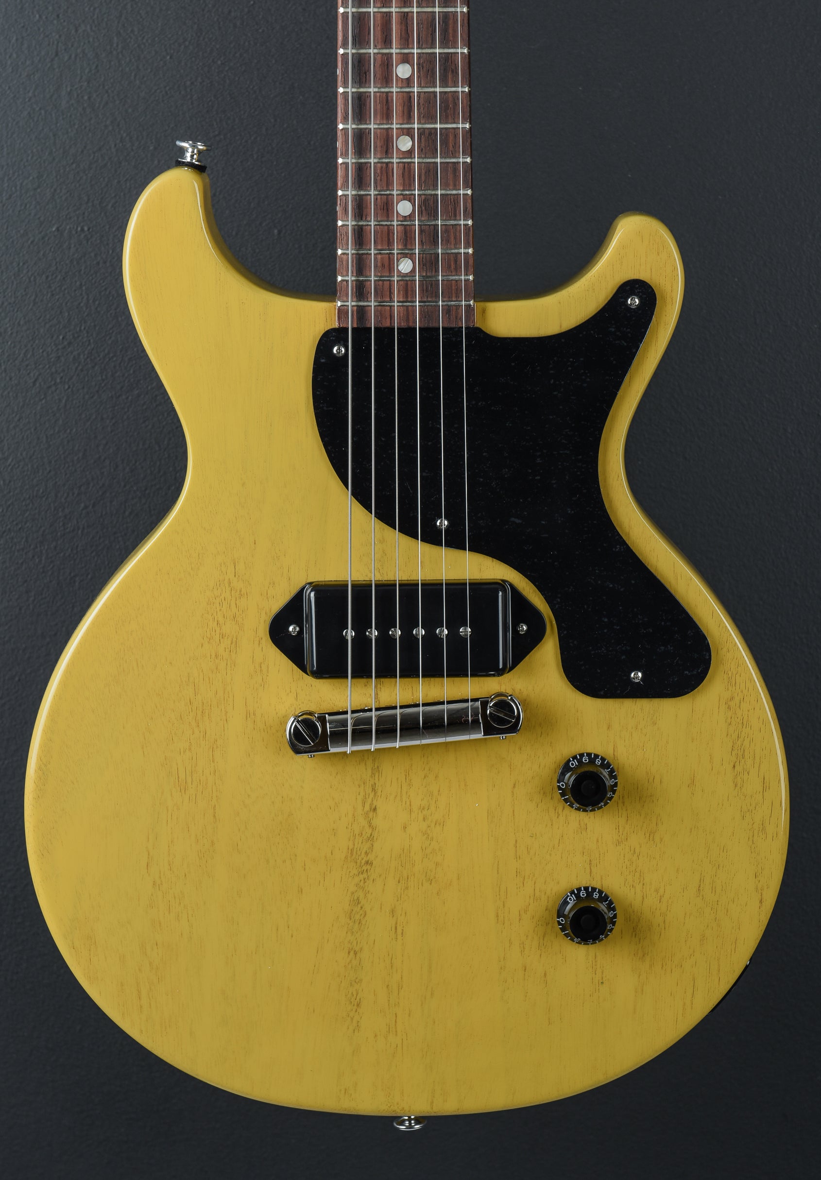 Les Paul Junior Double Cutaway - TV Yellow – Dave's Guitar Shop