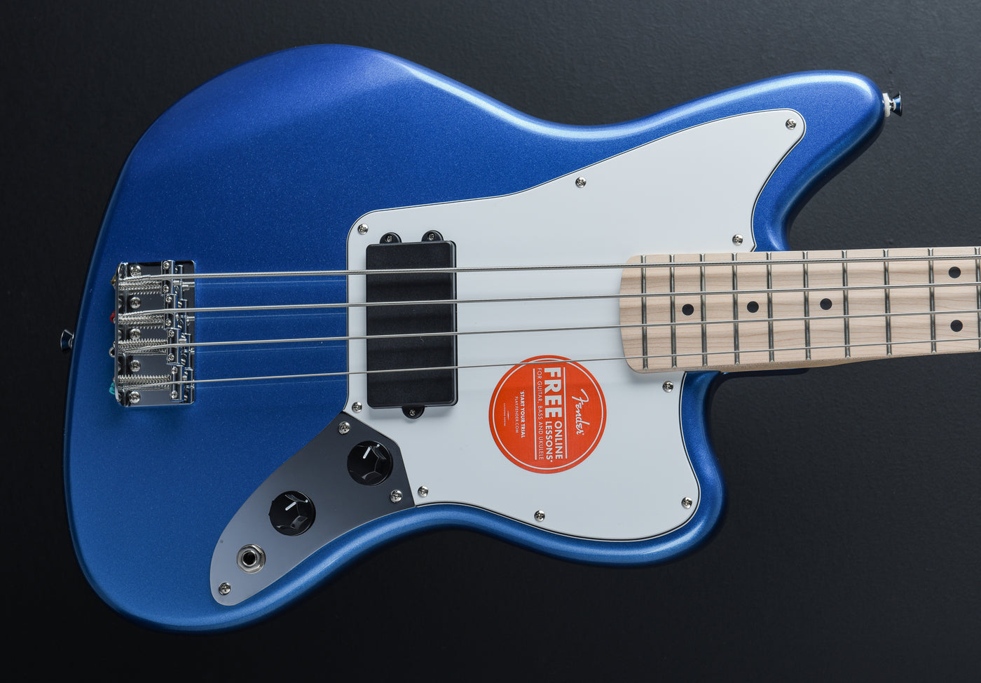 Affinity Series Jaguar Bass H - Lake Placid Blue w/Maple