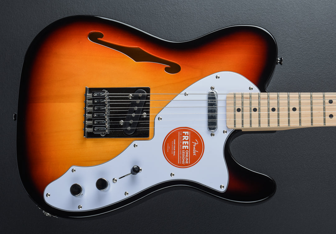Affinity Series Telecaster Thinline - 3-Color Sunburst