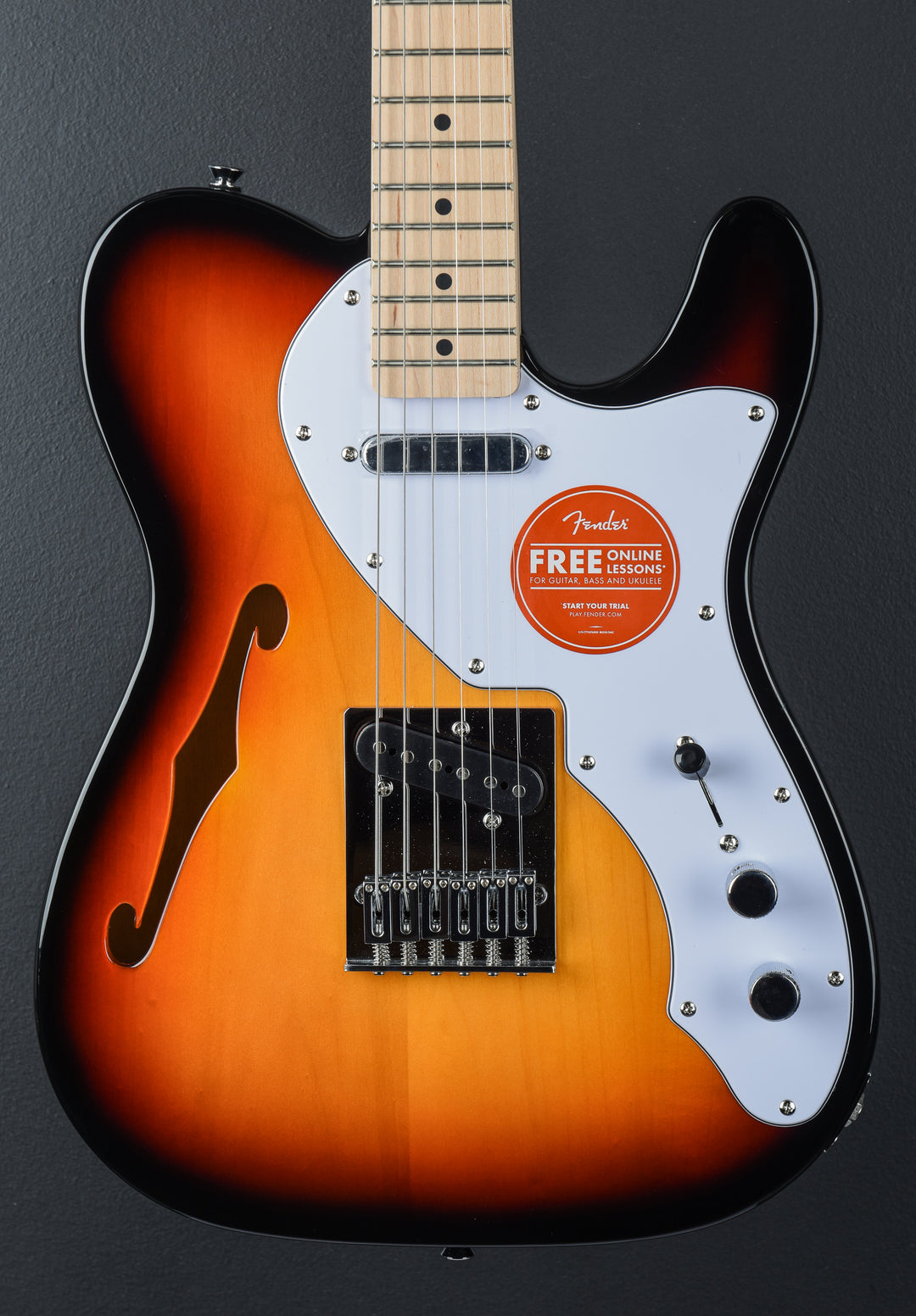 Affinity Series Telecaster Thinline - 3-Color Sunburst