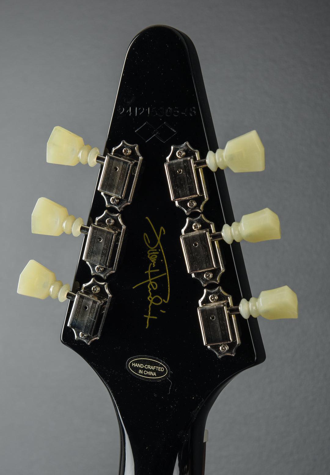 Jimi Hendrix "Love Drops" Flying V - Ebony