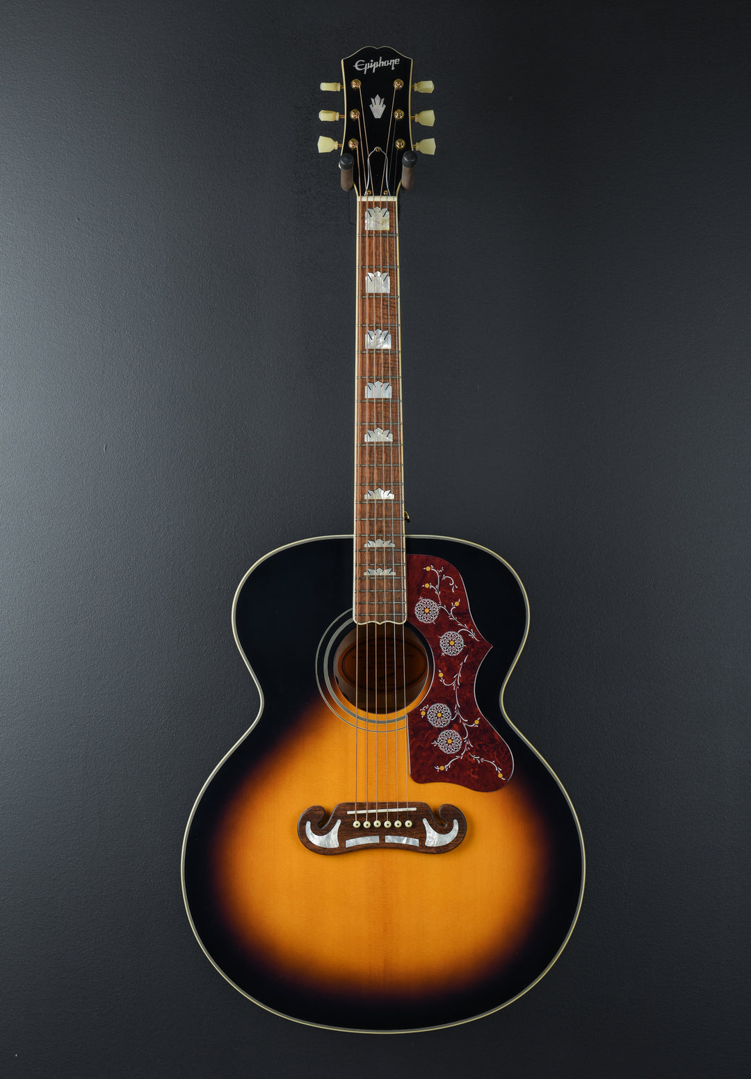 "Inspired by Gibson" J-200 - Aged Gloss Vintage Sunburst