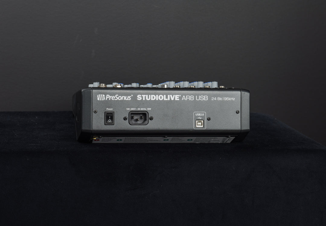 Studiolive AR8USB Mixer, Recent