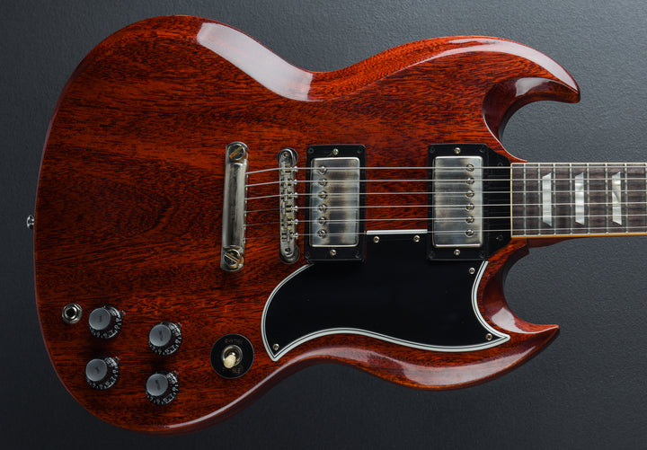 1961 Les Paul SG Standard Reissue Stop Bar - Cherry Red