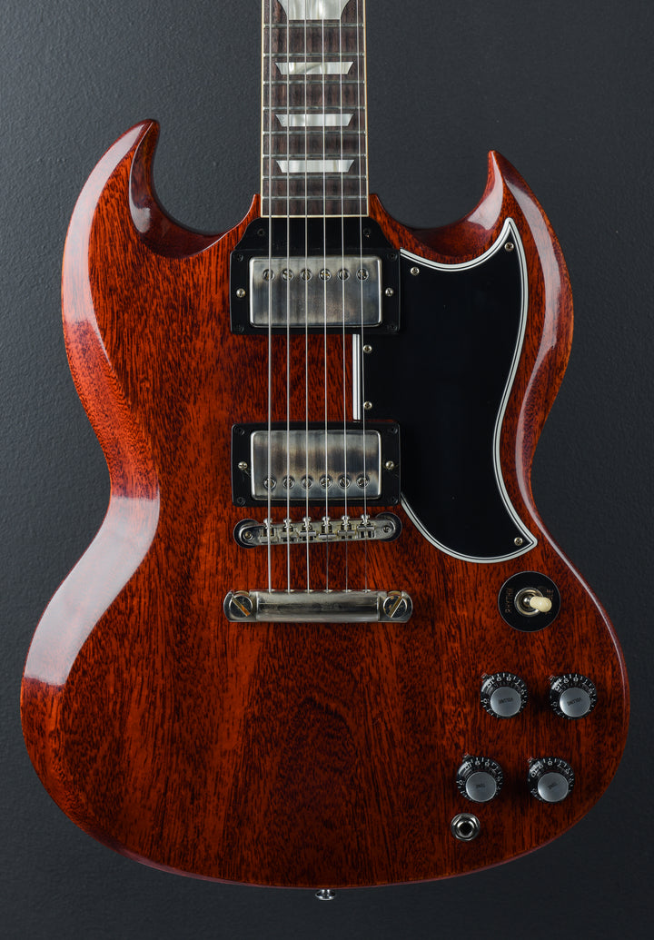 1961 Les Paul SG Standard Reissue Stop Bar - Cherry Red