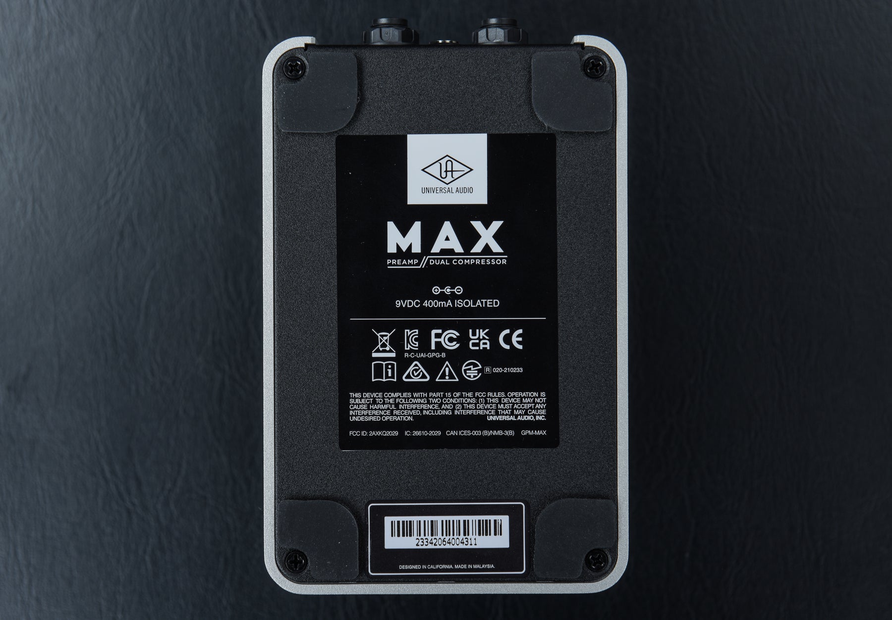 Max Preamp And Dual Compressor – Dave's Guitar Shop
