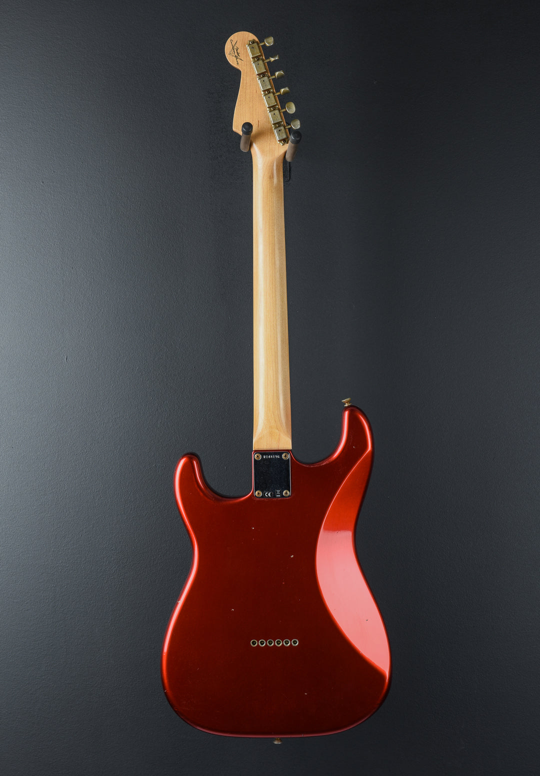 1960 Journeyman Relic Strat Hardtail - Candy Apple Red