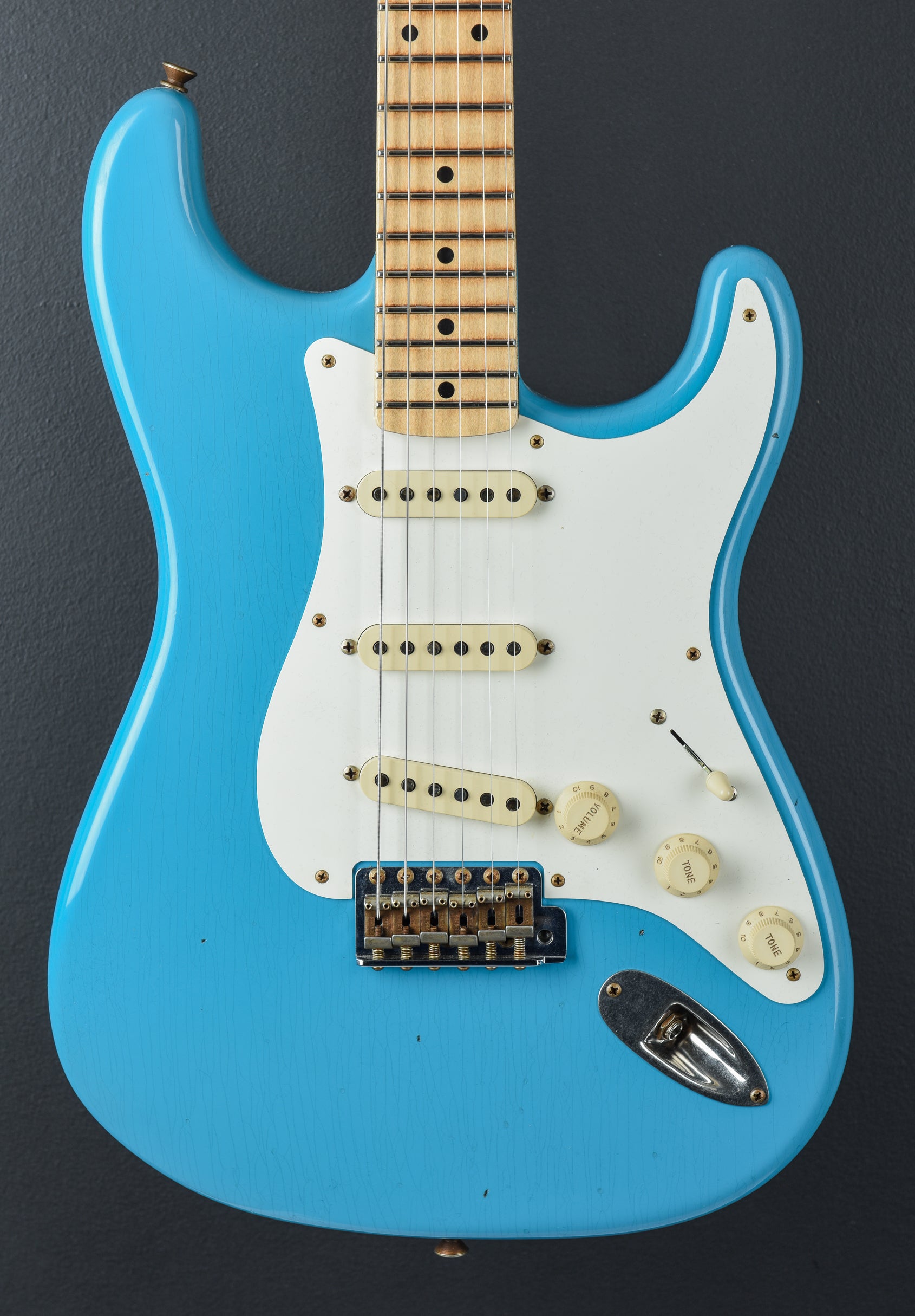 1957 Journeyman Relic Strat - Taos Turquoise – Dave's Guitar Shop