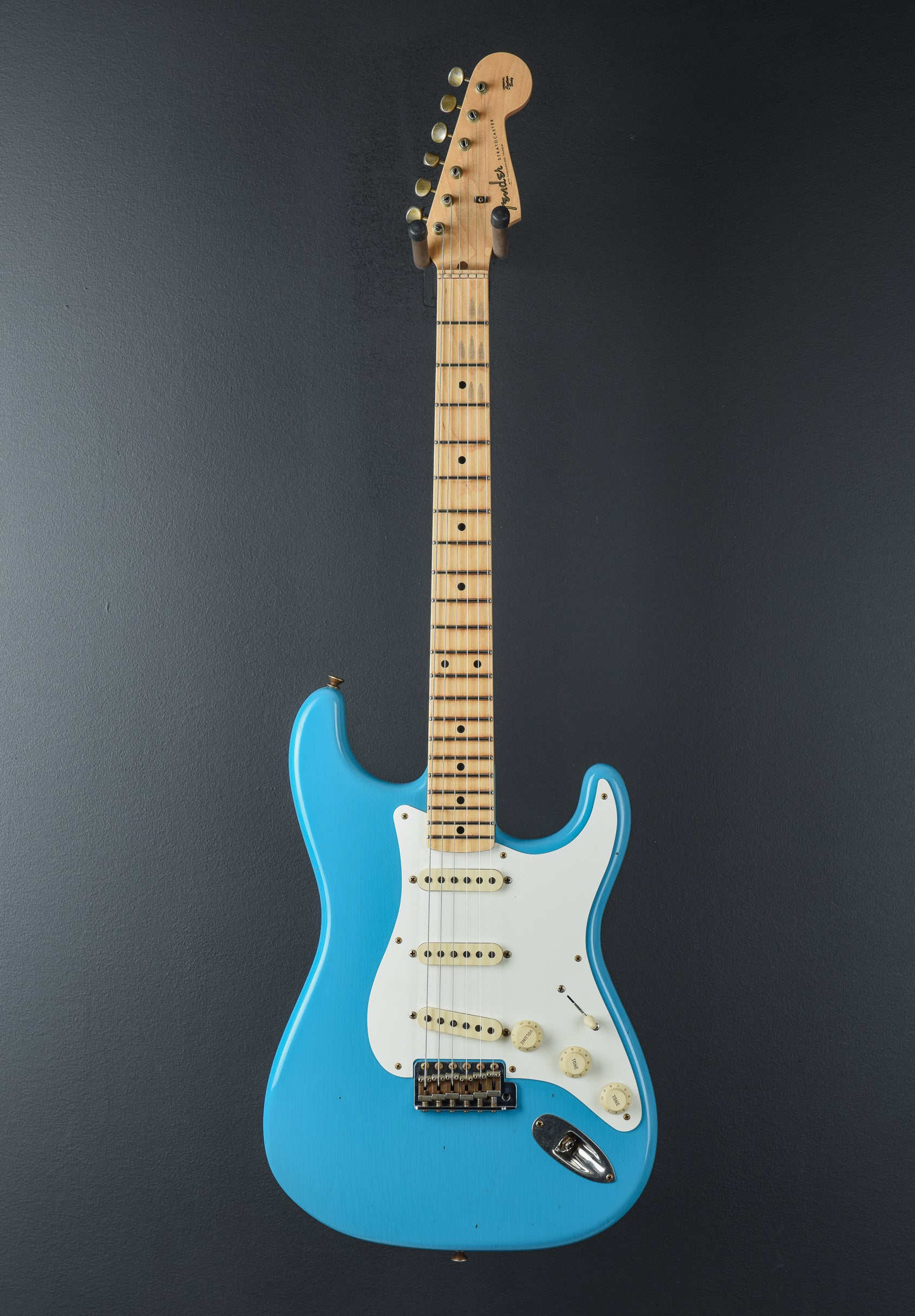 1957 Journeyman Relic Strat - Taos Turquoise – Dave's Guitar Shop