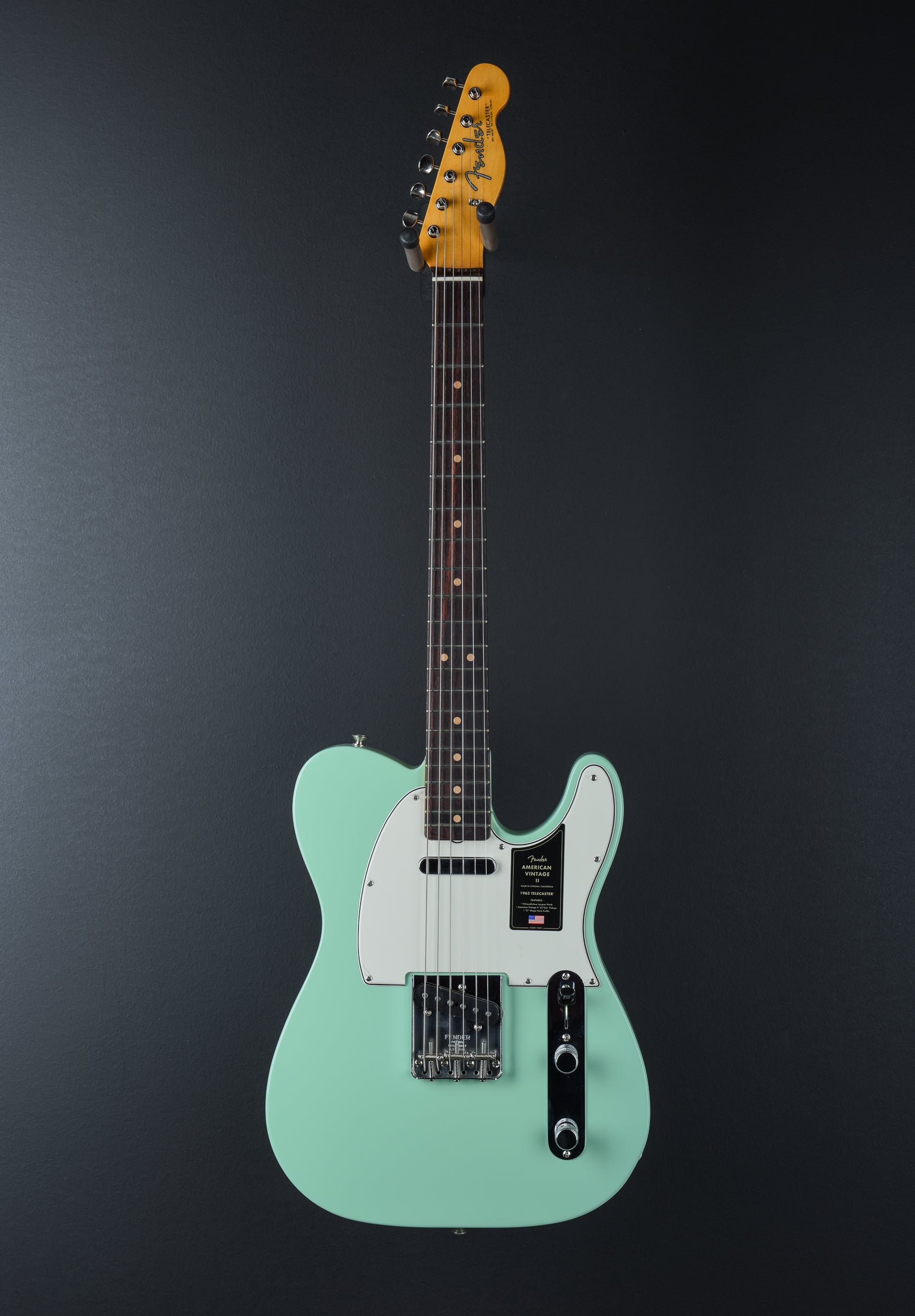 American Vintage II 1963 Telecaster - Surf Green – Dave's Guitar Shop