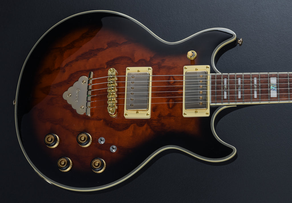 AR325QA - Dark Brown Sunburst – Dave's Guitar Shop