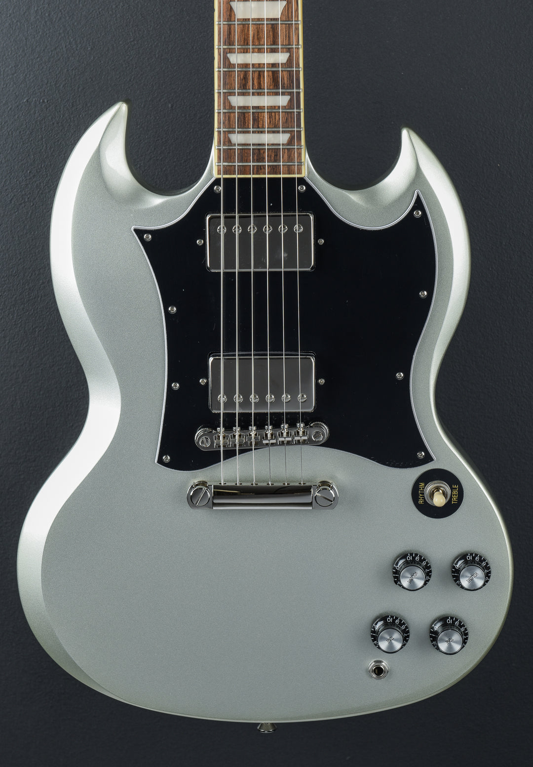 "Inspired by Gibson Collection" SG Standard - Silver Mist