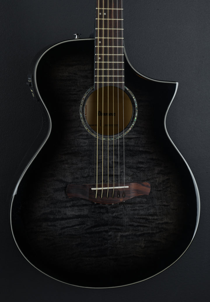 AEWC400 - Transparent Black Sunburst High Gloss