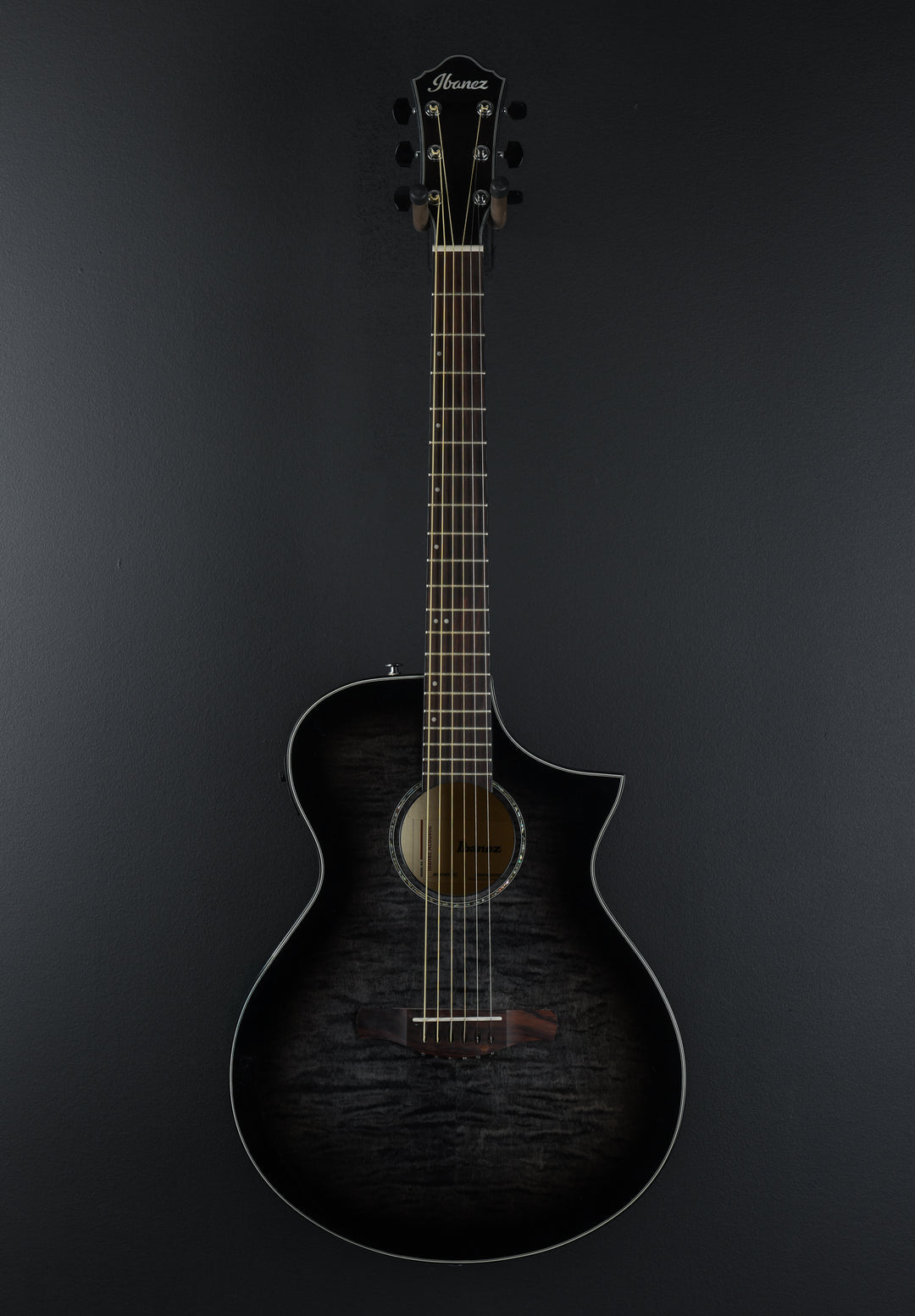 AEWC400 - Transparent Black Sunburst High Gloss