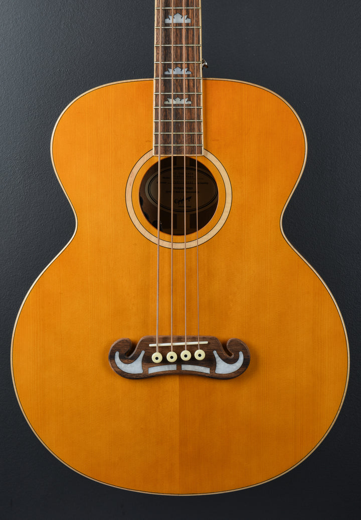 El Capitan J-200 Studio Bass - Aged Vintage Natural