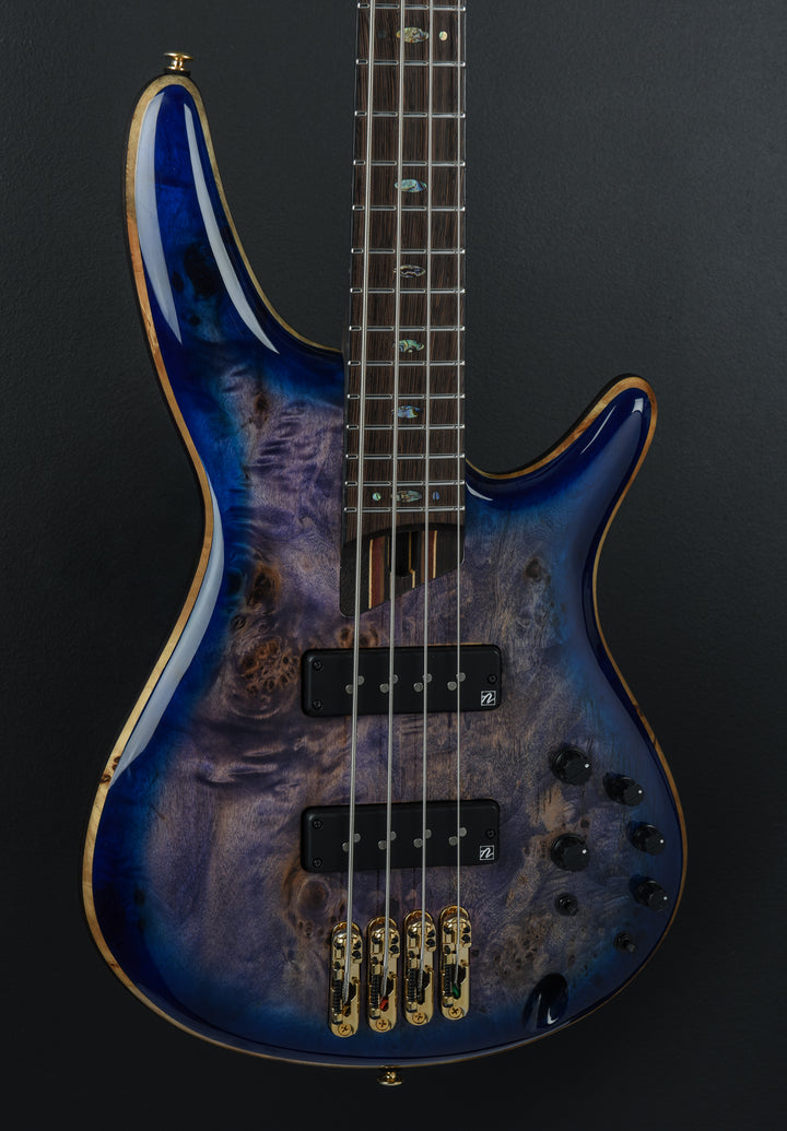 SR2600 Bass - Cerulean Blue Burst