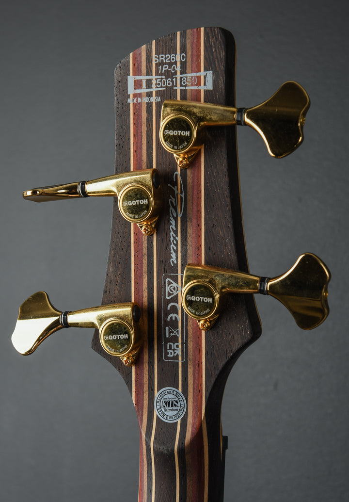 SR2600 Bass - Cerulean Blue Burst