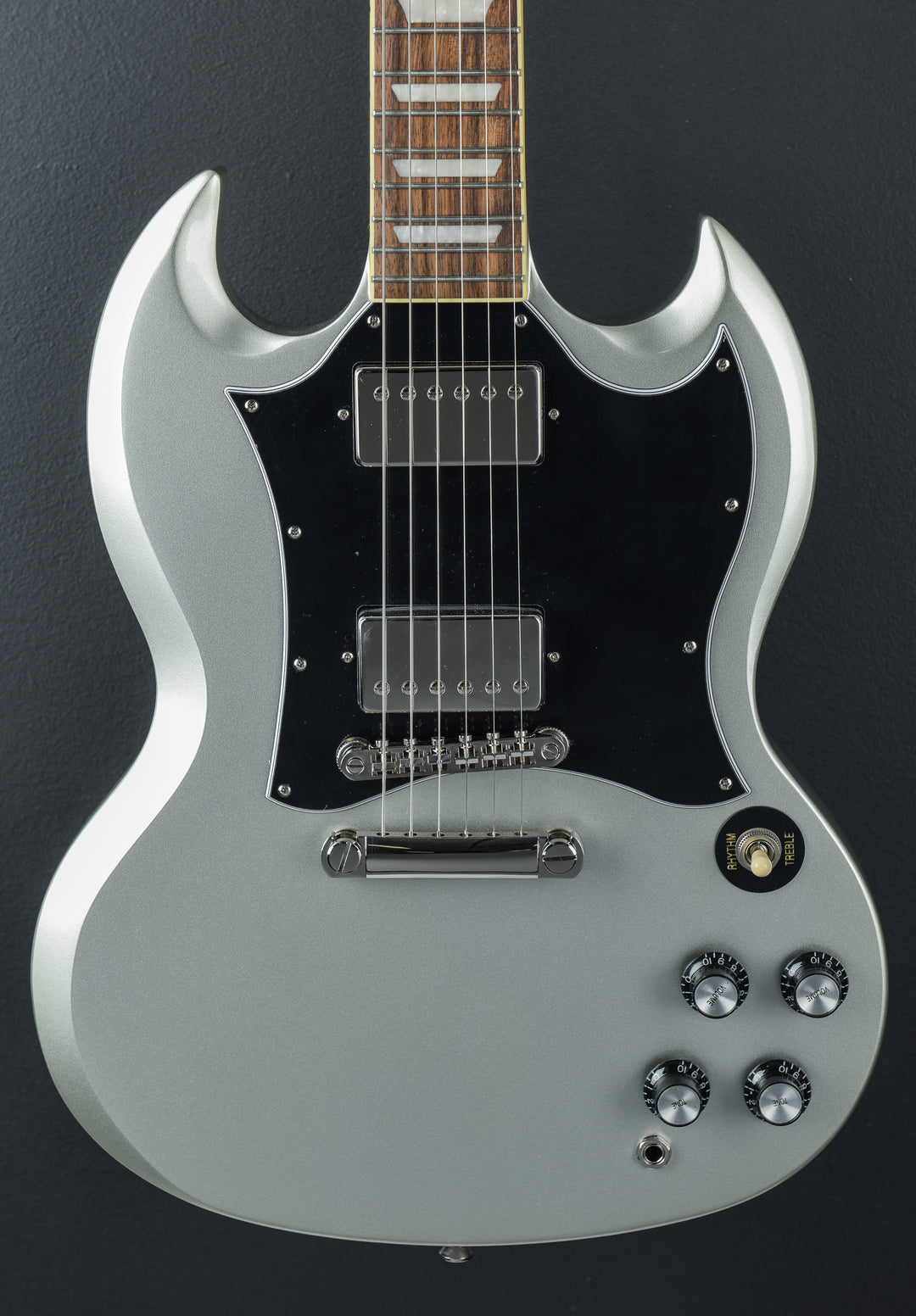 "Inspired by Gibson Collection" SG Standard - Silver Mist