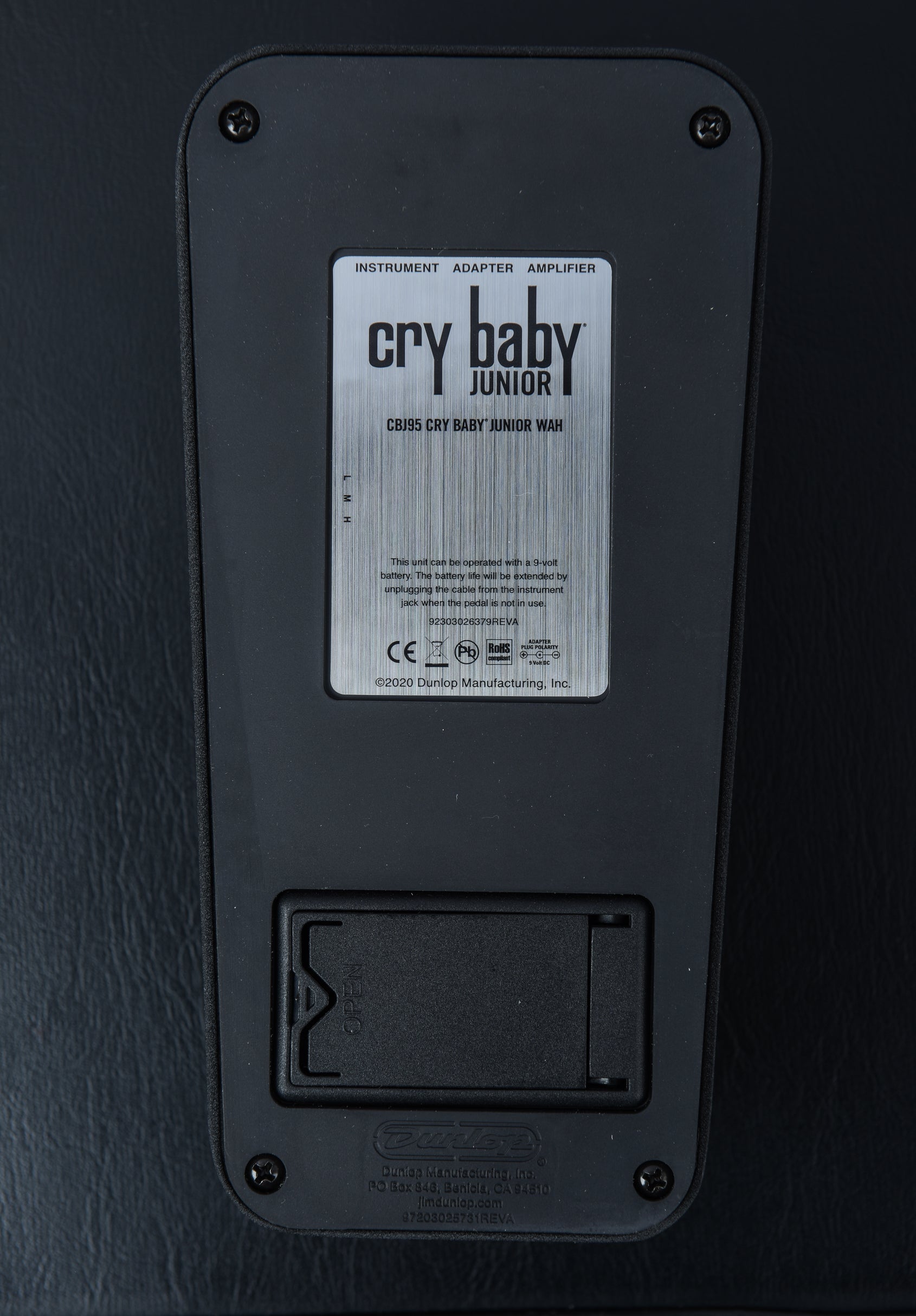 Dunlop CBJ95 Cry Baby Junior Wah Pedal