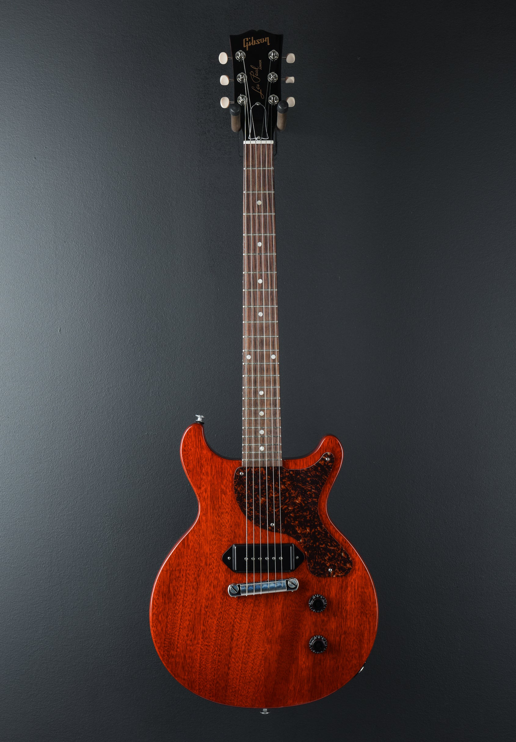 Les Paul Junior Double Cutaway - Vintage Cherry w/Tortoise