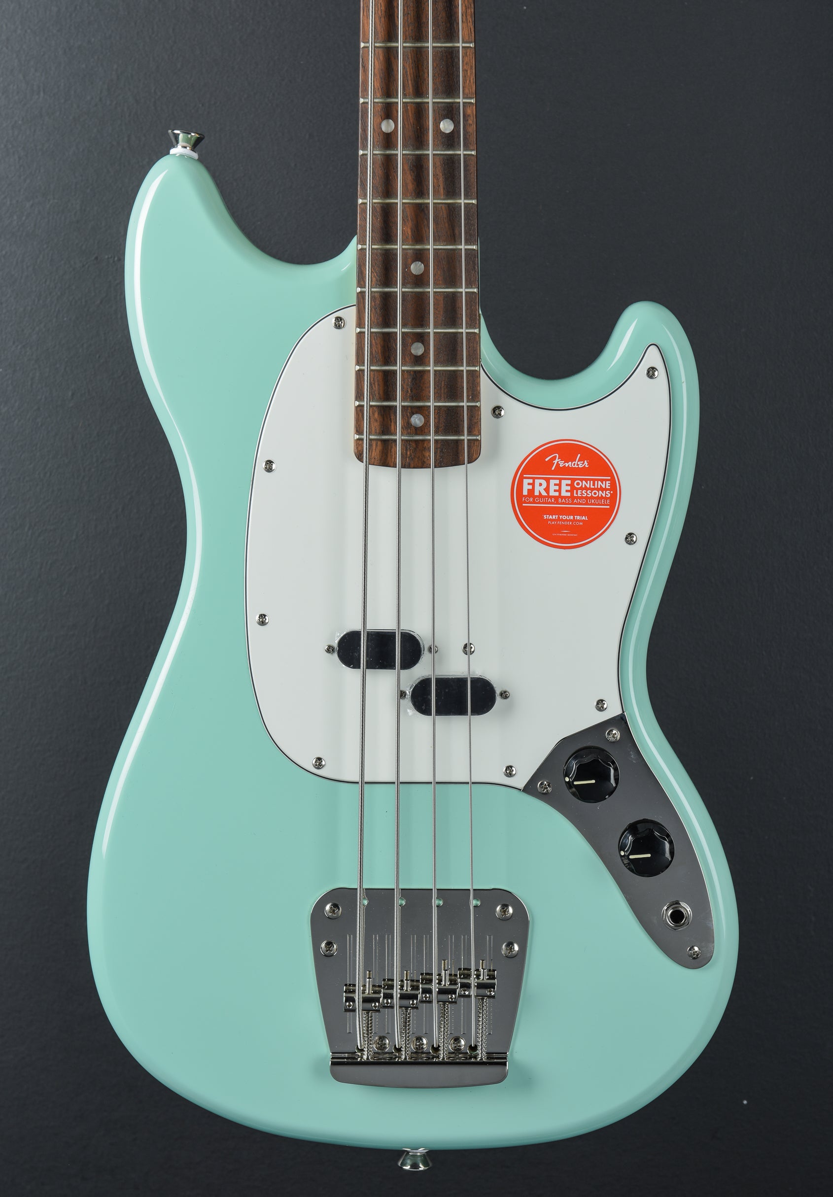 【11月限定出品】Squier Mustang Bass Squier Classic Vibe '60s Mustang Bass - Surf Green – nafiriguitar.com