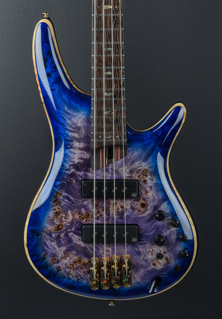 SR2600 Bass - Cerulean Blue Burst