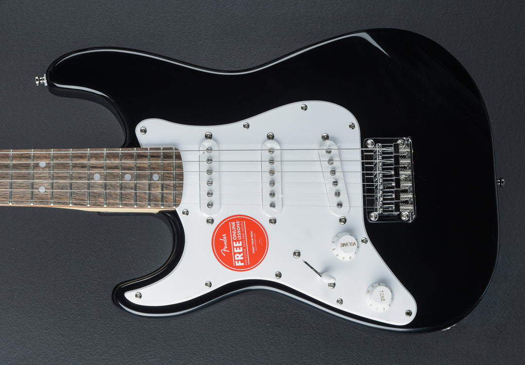 Mini Strat Left Handed - Black