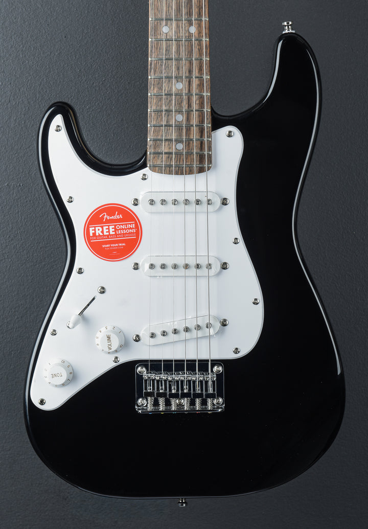 Mini Strat Left Handed - Black