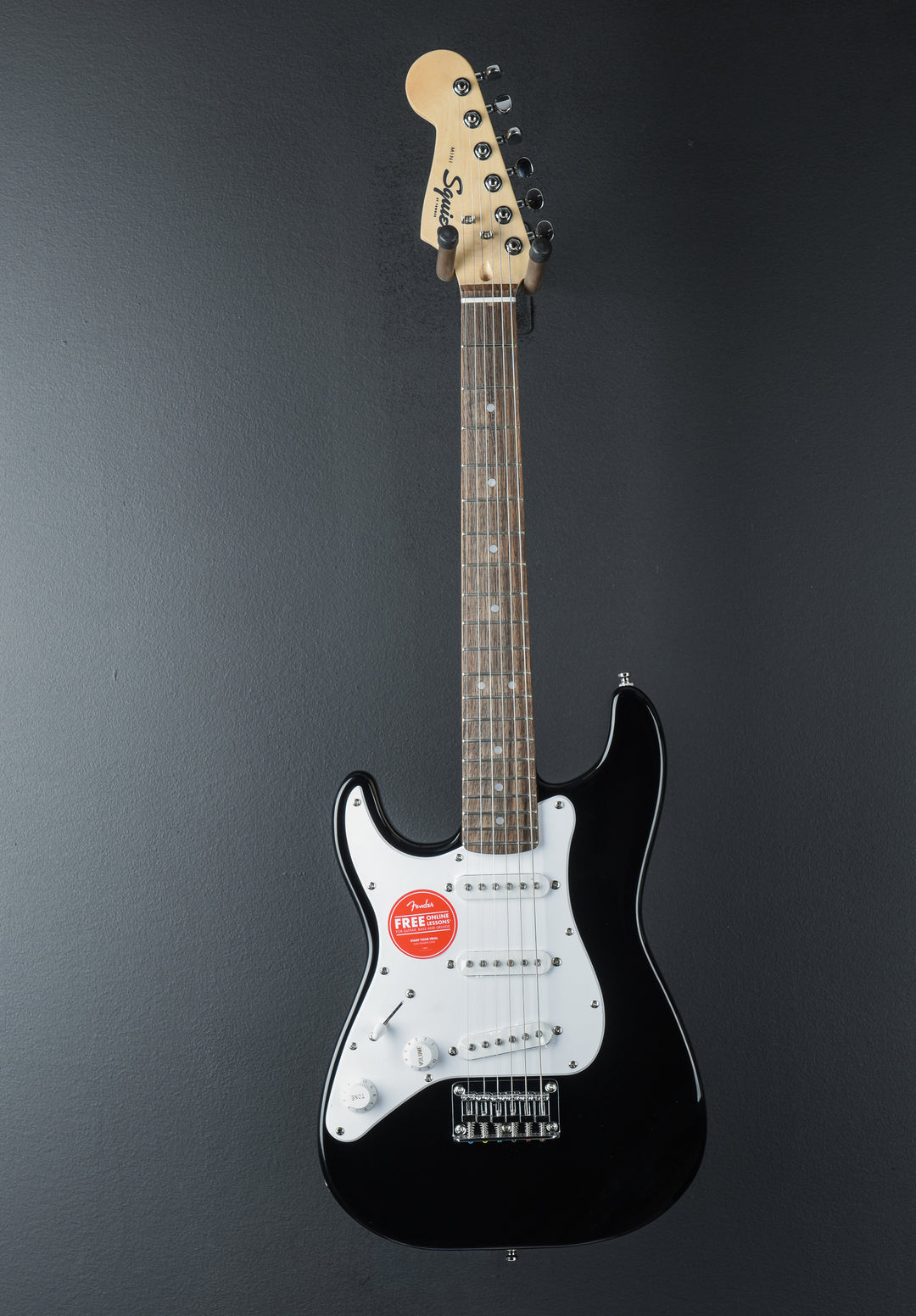 Mini Strat Left Handed - Black