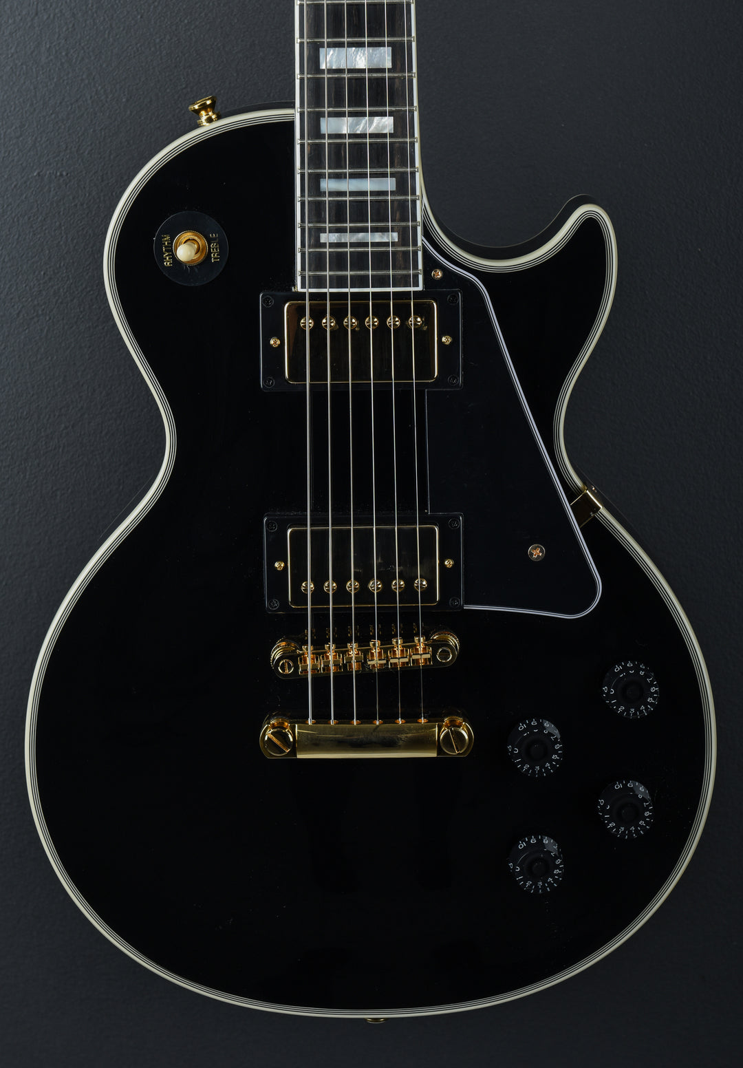 "Inspired by Gibson Custom" Les Paul Custom - Ebony
