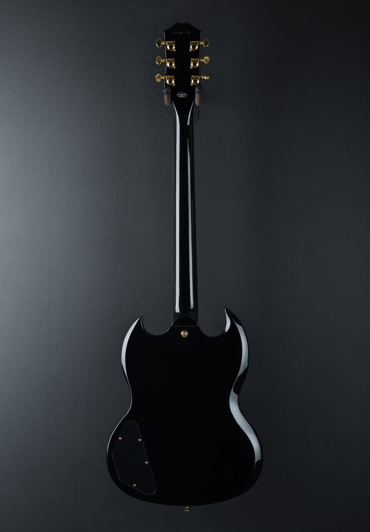 "Inspired by Gibson Collection" SG Custom - Ebony