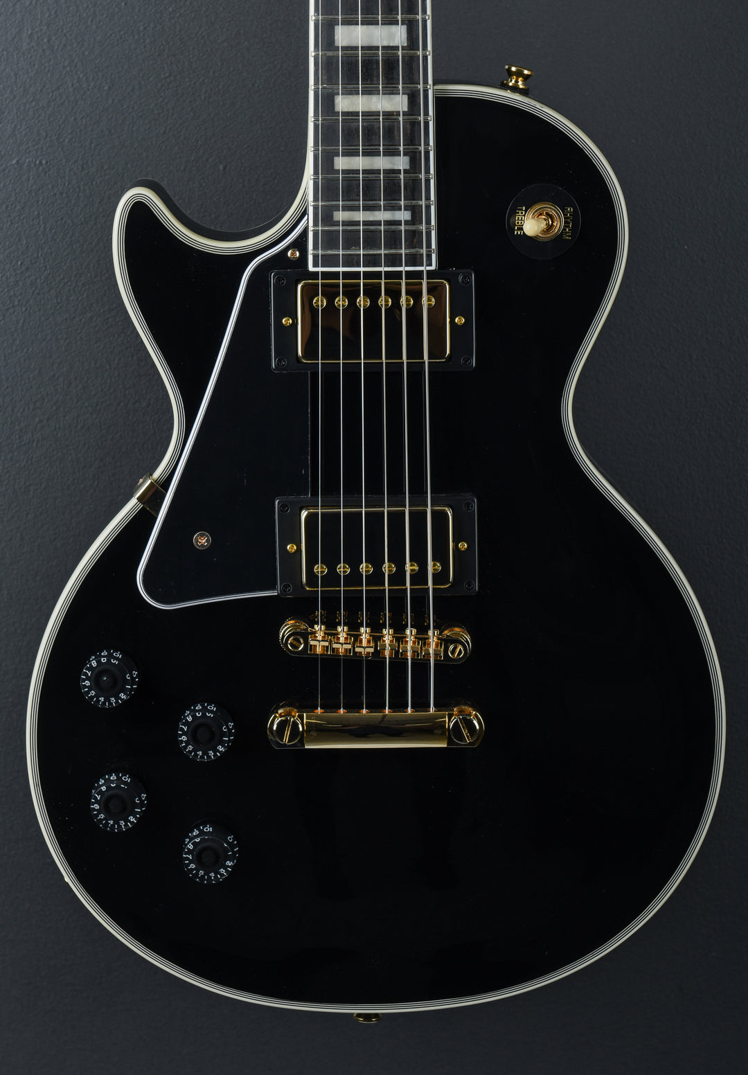 Les Paul Custom Left Hand - Ebony