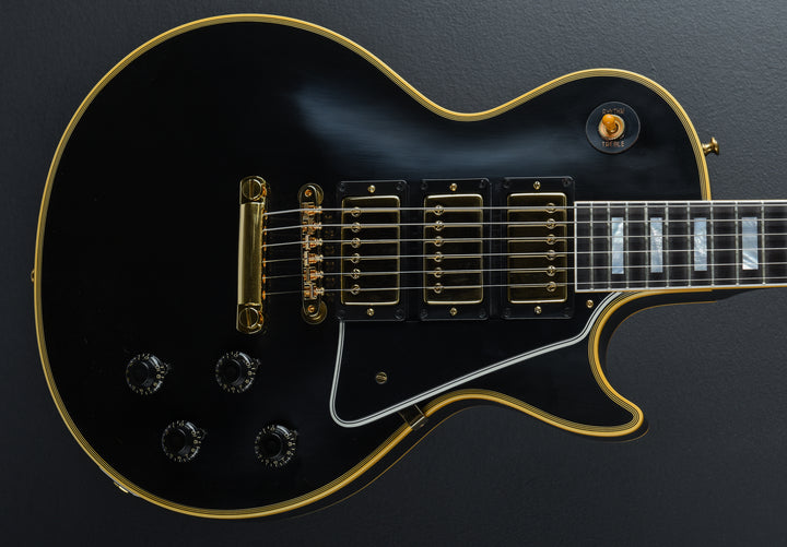 1957 Les Paul Custom Reissue - VOS Ebony 3-Pickup