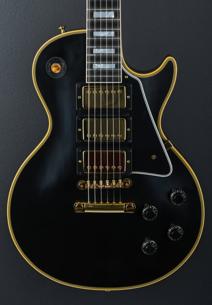 1957 Les Paul Custom Reissue - VOS Ebony 3-Pickup