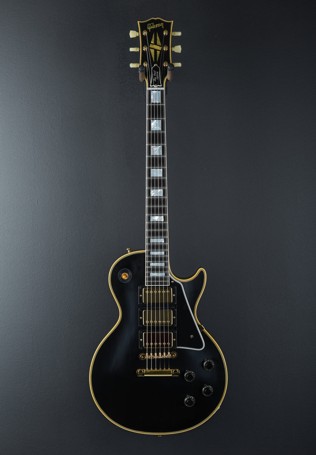 1957 Les Paul Custom Reissue - VOS Ebony 3-Pickup