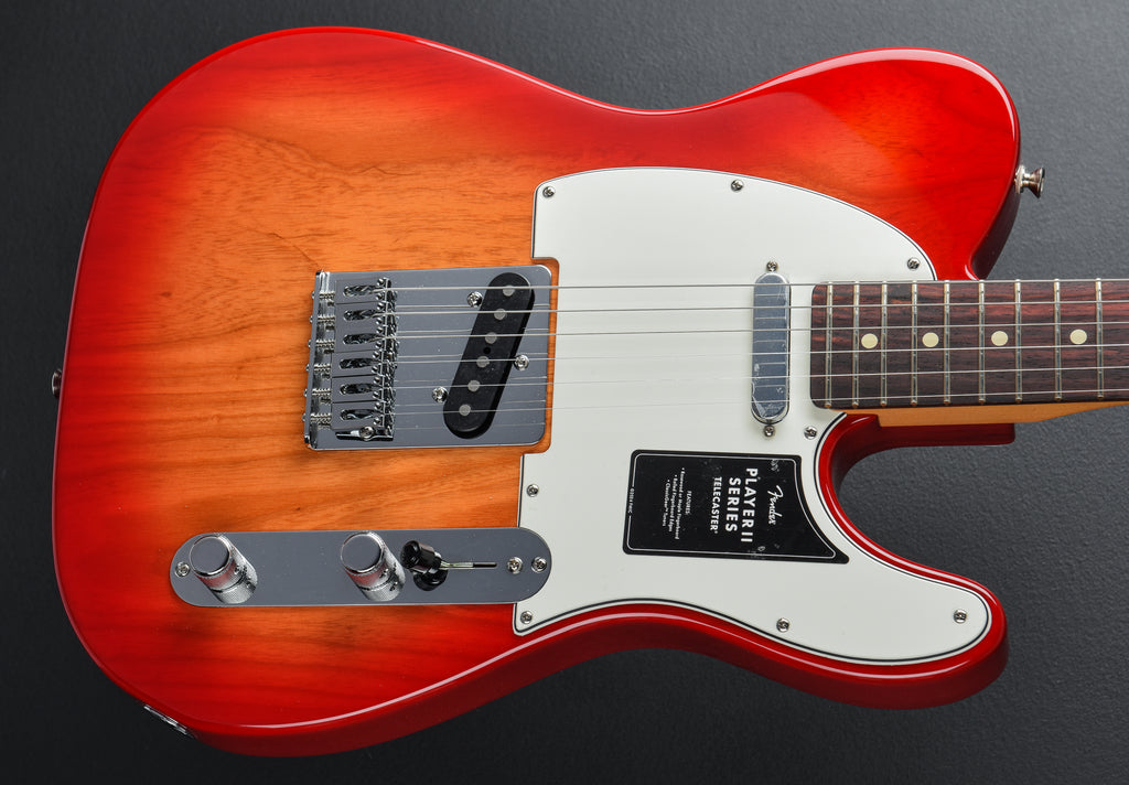Player II Telecaster - Aged Cherry Burst w/Rosewood – Dave's