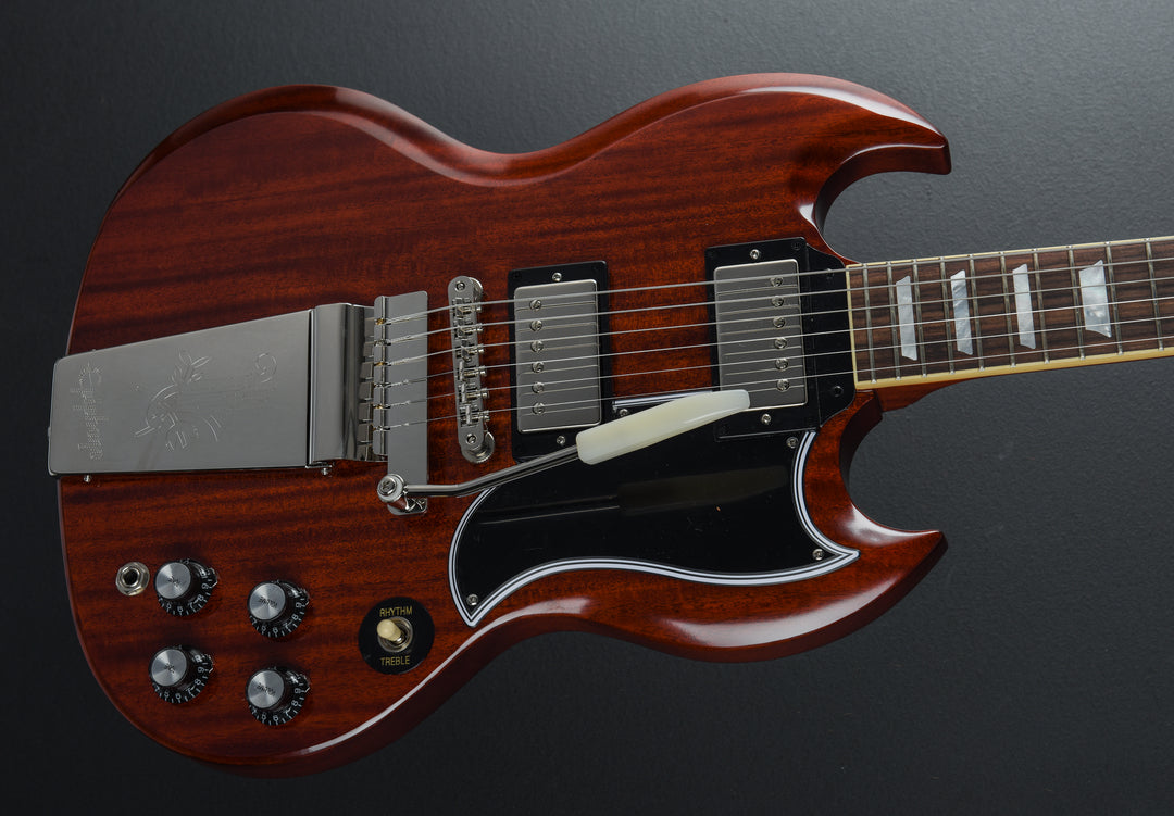 "Inspired by Gibson Custom" 1964 SG Standard Reissue w/Maestro Vibrola - Cherry Red