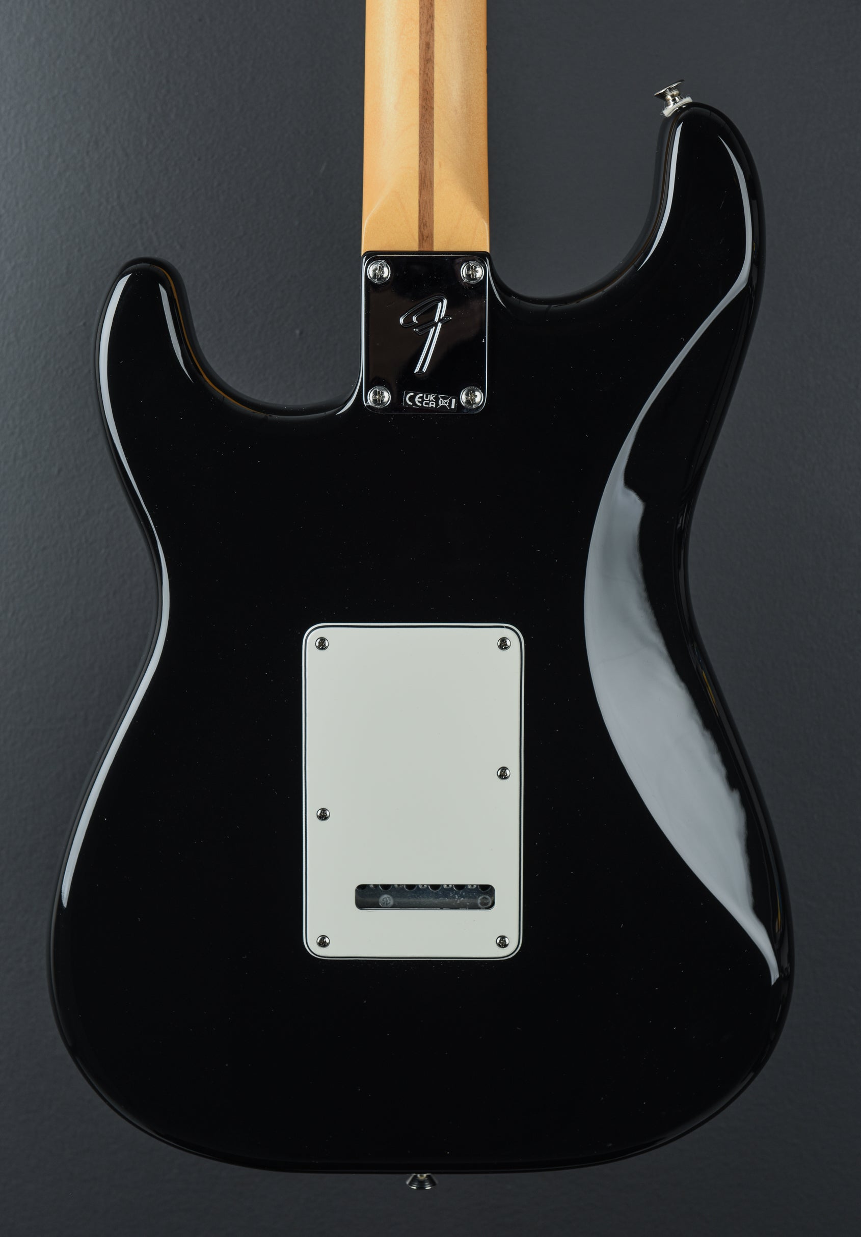Player II Stratocaster - Black w/Maple – Dave's Guitar Shop