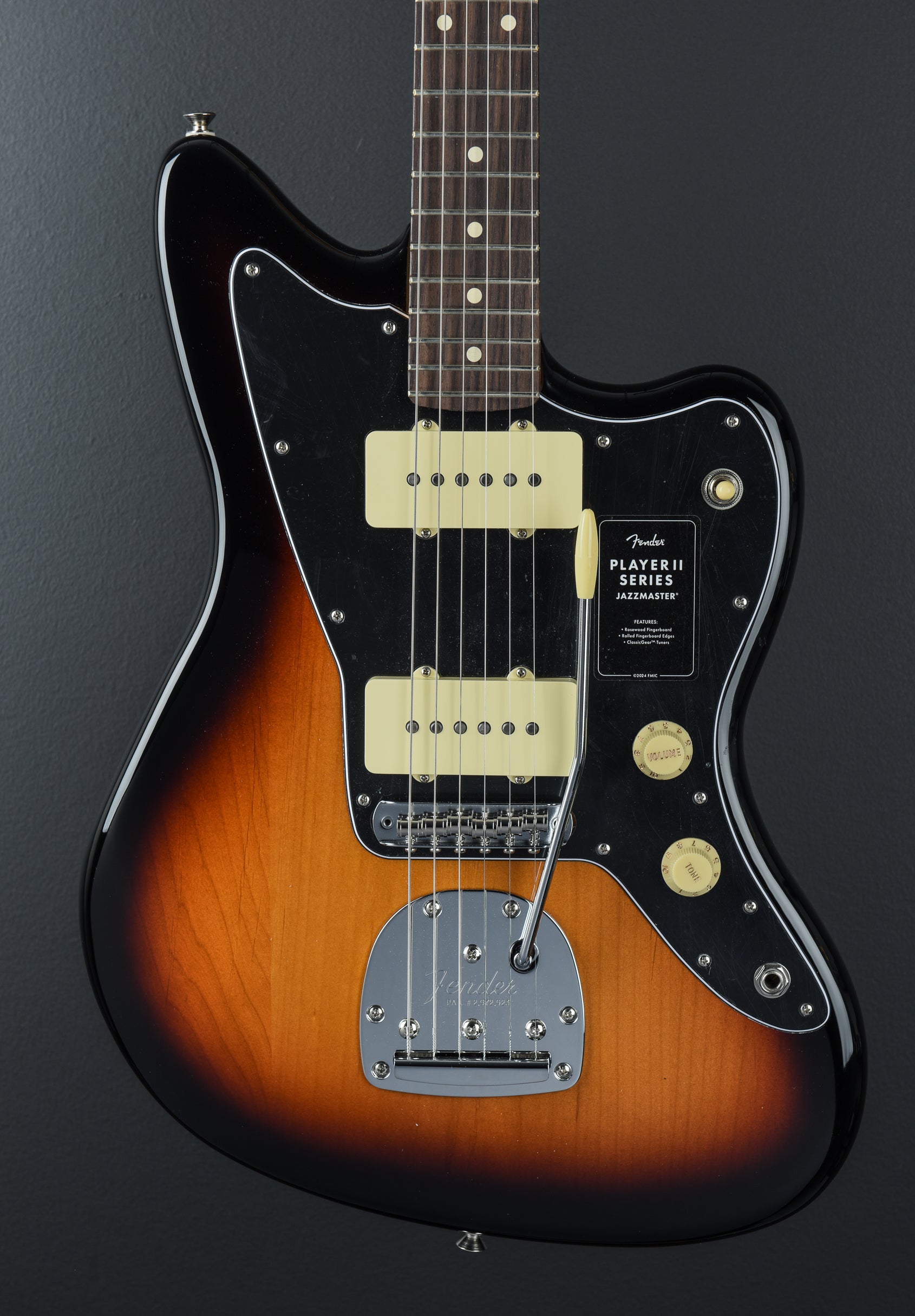 Player II Jazzmaster - 3-Color Sunburst – Dave's Guitar Shop