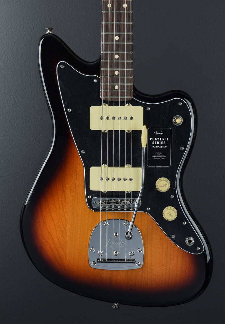 Player II Jazzmaster - 3-Color Sunburst