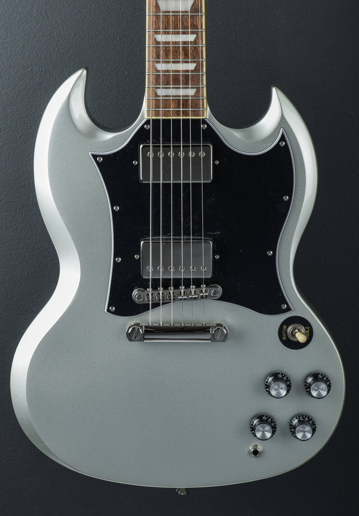 "Inspired by Gibson Collection" SG Standard - Silver Mist