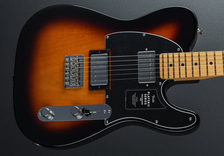Player II Telecaster HH - 3 Color Sunburst w/Maple