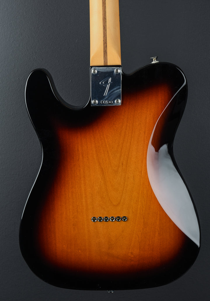 Player II Telecaster HH - 3 Color Sunburst w/Maple